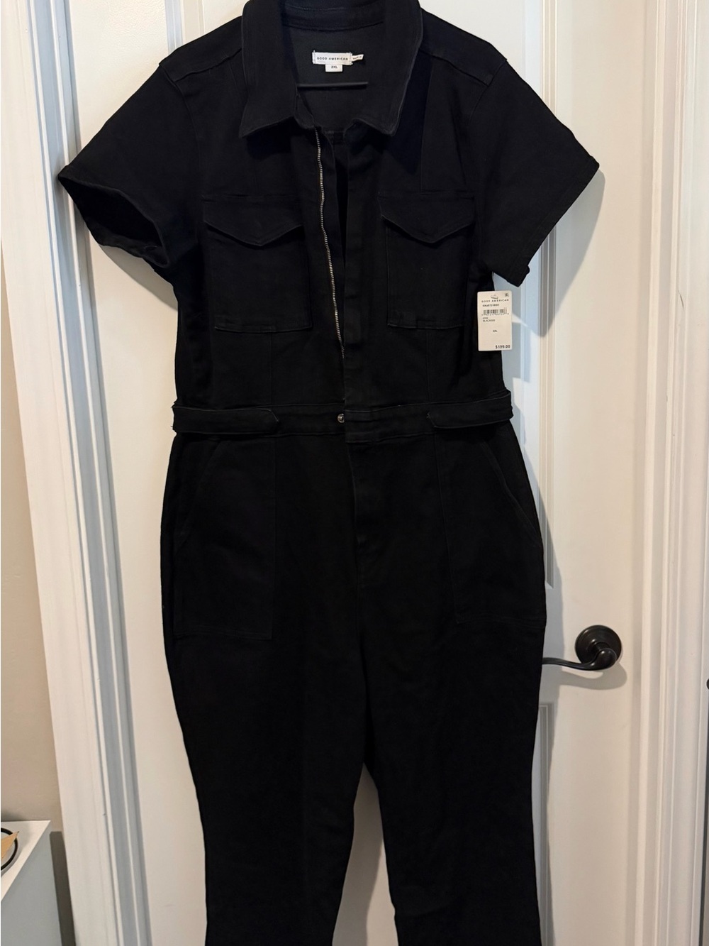 Fit For Success" short sleeve jumpsuit
